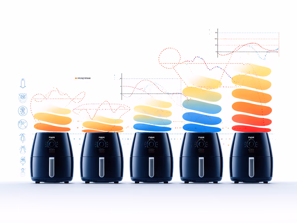 thermal_recovery_delta_chart_showing_temp_drop_and_recovery_time_for_different_air_fryer_models
