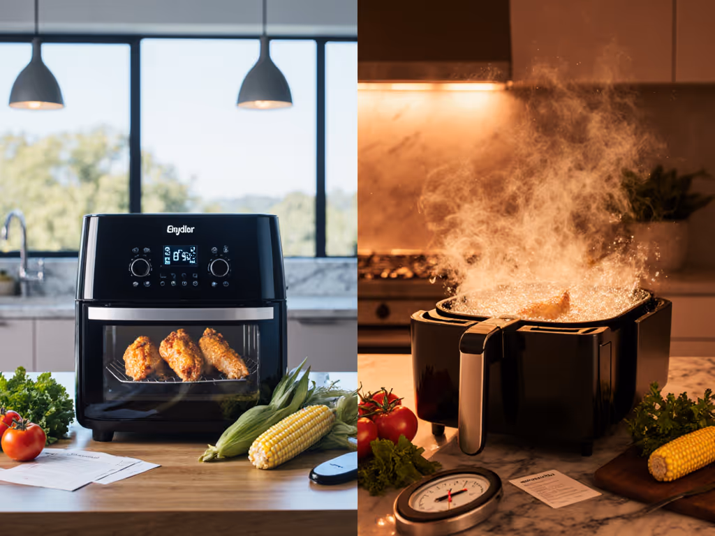 Air Fryer Oven vs Deep Fryer: Beat Heat With Cool Summer Dinners
