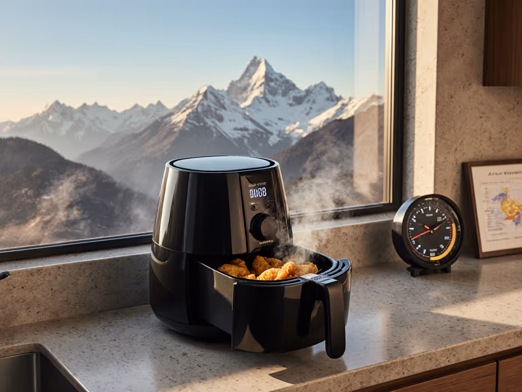 Air Fryer Altitude Cooking: Precise Adjustments