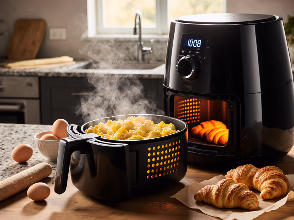 Air Fryer Breakfast: No More Soggy Eggs or Pastries
